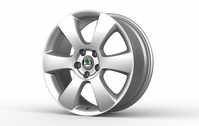 Диск литой R18 VAG дизайн Luna для Skoda Superb II 2008-2015
