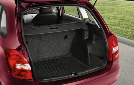 Поддон в багажник Skoda Fabia II 2006-2014