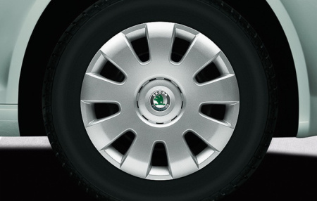 Колпак колеса Skoda Octavia II 2004-2012 R15 Castle (комплект)