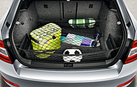 Сетки в багажник Skoda Octavia III 2013-н.в. (набор) черные