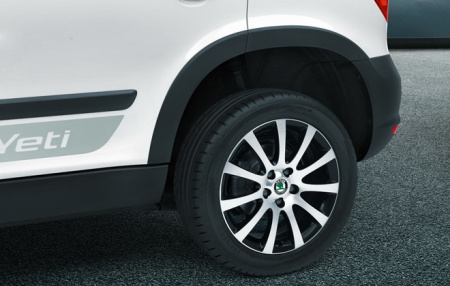 Расширители колесных арок Skoda Yeti 2009-2013 пакет Offroad