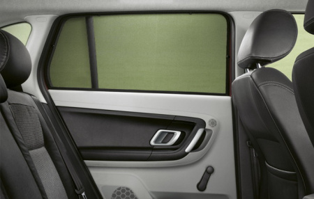 Солнцезащитные шторки Skoda Fabia II 2006-2014 для стекол задних дверей