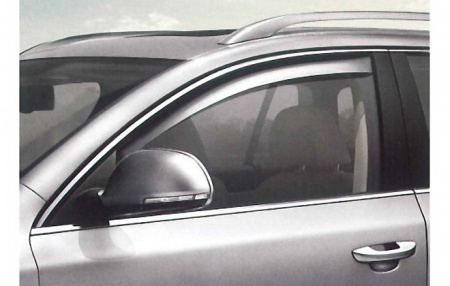 Дефлекторы на двери Skoda Superb II 2008-2015 передние