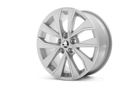 Диск литой R16 VAG дизайн Italia Silver Metallic для Skoda Rapid 2012-н.в.