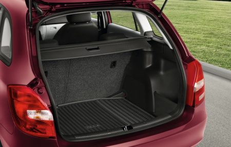 Коврик в багажник Skoda Fabia II Combi 2006-2014