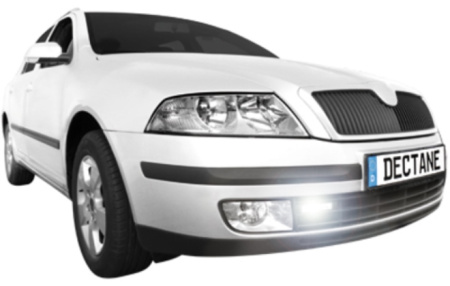 Дневные ходовые огни Skoda Octavia II 2004-2012