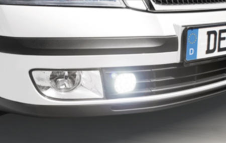 Дневные ходовые огни Skoda Octavia II 2004-2012