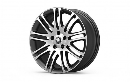 Диск литой R18 VAG дизайн Luxon Grey Metallic для Skoda Superb II 2008-2015