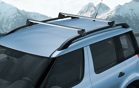 Поперечные рейлинги Skoda Yeti 2009-2013