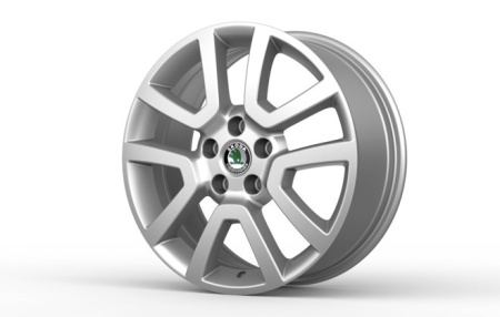 Диск литой R17 VAG дизайн Spitzberg для Skoda Yeti 2009-2013, Yeti 2013-2017