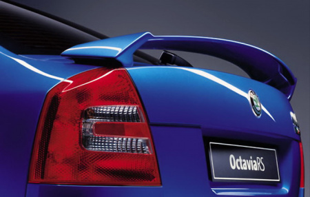 Спойлер крышки багажника Skoda Octavia II 2004-2012 RS