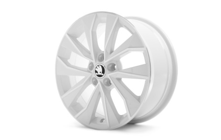 Диск литой R16 VAG дизайн Italia White для Skoda Rapid 2012-н.в.