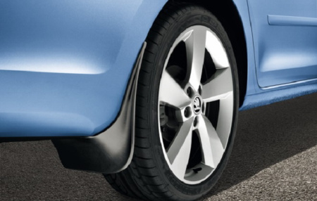 Брызговики задние Skoda Rapid 2012-н.в.